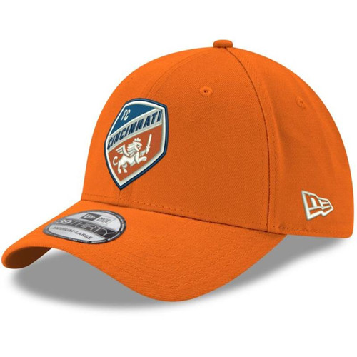 FC Cincinnati New Era 39Thirty Orange Stretch Fit Hat