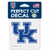 Kentucky Wildcats 4"x 4" Perfect Cut Decal