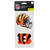 Cincinnati Bengals Set Of Two 4" x 4" Perfect Cut Decals