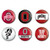 Ohio State Buckeyes Button 6 Pack