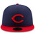 Cincinnati Reds New Era Navy/Red 1940 150th Anniversary Turn Back the Clock 59FIFTY Fitted Hat