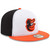 Baltimore Orioles New Era White/Orange Home Authentic Collection On-Field 59FIFTY Fitted Hat