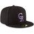 Colorado Rockies New Era Black Authentic Collection On Field 59FIFTY Structured Hat