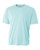 A4 Microfiber 1 Color Custom Crew Shirt