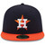 Houston Astros New Era Navy/Orange Road Authentic Collection On Field 59FIFTY Performance Fitted Hat