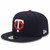 Minnesota Twins New Era Navy Alternate Authentic Collection On-Field 59FIFTY Fitted Hat