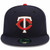 Minnesota Twins New Era Navy Alternate Authentic Collection On-Field 59FIFTY Fitted Hat