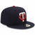 Minnesota Twins New Era Navy Alternate Authentic Collection On-Field 59FIFTY Fitted Hat
