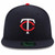 Minnesota Twins New Era Navy Home Authentic Collection On-Field 59FIFTY Fitted Hat