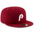 Philadelphia Phillies New Era Maroon Alternate 2 Authentic Collection On-Field 59FIFTY Fitted Hat
