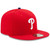 Philadelphia Phillies New Era Red Game Authentic Collection On-Field 59FIFTY Fitted Hat