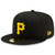Pittsburgh Pirates New Era Black Alt 2 2020 Authentic Collection On Field 59FIFTY Performance Fitted