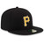 Pittsburgh Pirates New Era Black Alternate 2 Authentic Collection On-Field 59FIFTY Fitted Hat