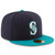 Seattle Mariners New Era Navy/Aqua Alternate Authentic Collection On Field 59FIFTY Fitted Hat