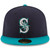 Seattle Mariners New Era Navy/Aqua Alternate Authentic Collection On Field 59FIFTY Fitted Hat