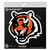 Cincinnati Bengals Tiger Head 6" x 6" Die-Cut Magnet