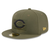 Cincinnati Reds New Era Green 2023 Armed Forces Day On-Field 59FIFTY Fitted Hat