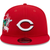 Cincinnati Reds New Era Red Icon 9FIFTY Snapback Hat