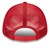 Cincinnati Reds New Era White/Red Team Stripe Trucker 9FORTY Snapback Hat