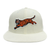 Cincinnati Bengals New Era White Corduroy Leaping Tiger 9FIFTY Snapback Hat