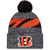 Cincinnati Bengals New Era 2023 "Burrow" Sideline Cuffed Knit Hat - Black