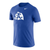 Xavier Musketeers Nike Royal Throwback Logo Dri-Fit Cotton T-Shirt