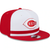 Cincinnati Reds New Era White 2024 Batting Practice 9FIFTY Snapback Hat