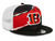 Men's New Era Black Cincinnati Bengals Tear Trucker 9FIFTY Snapback Hat