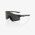 100% Speedcraft XS Sunglasses - Soft Tact Black/Smoke Lens