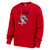 Cincinnati Bearcats Jordan Brand Red Throwback 90's Logo Club Fleece Crewneck Sweatshirt