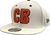 Cincinnati Bengals New Era 9Fifty White "CB" Snapback Hat