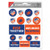 FC Cincinnati 5" x 7" Vinyl Sticker Sheet