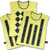 Champro Sideline Official Pinnies (Set of 3, 1 Diamond/2 Striped)