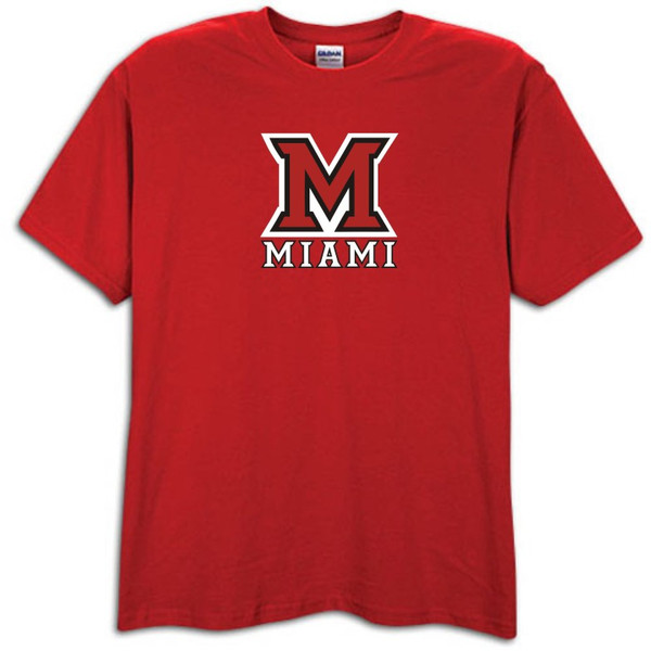 Miami Ohio Redhawks Red T-shirt
