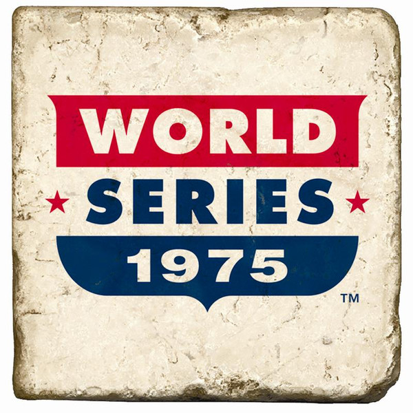 Cincinnati Reds 1975 World Series Marble Coaster