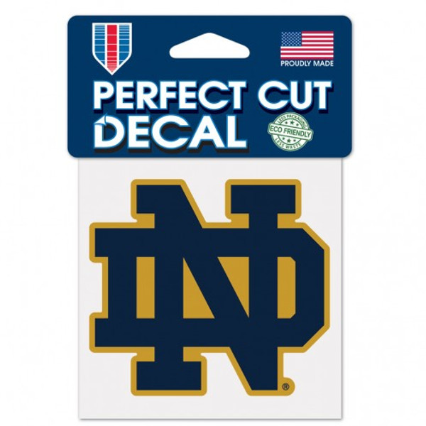 Notre Dame Fighting Irish 4"x4" Perfect Cut Decal