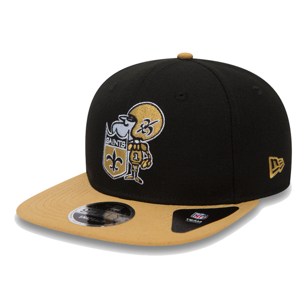 New Era New Orleans Saints Black/Gold Team Baycik 9Fifty Snapback Hat