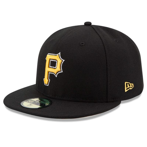 Pittsburgh Pirates New Era Black Alternate 2 Authentic Collection On-Field 59FIFTY Fitted Hat