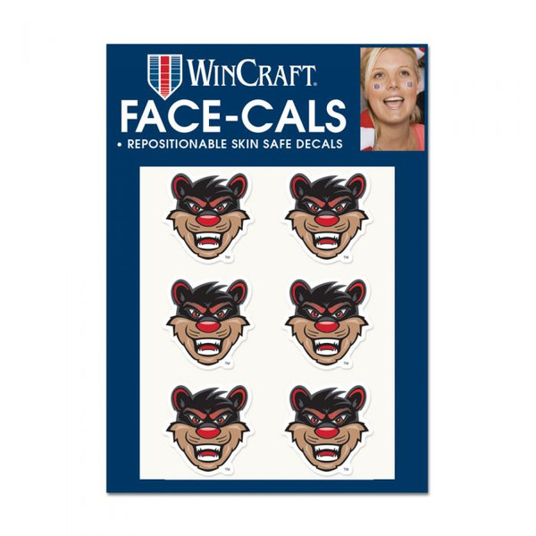 Cincinnati Bearcats 6-Pack Glitter Face-Cals
