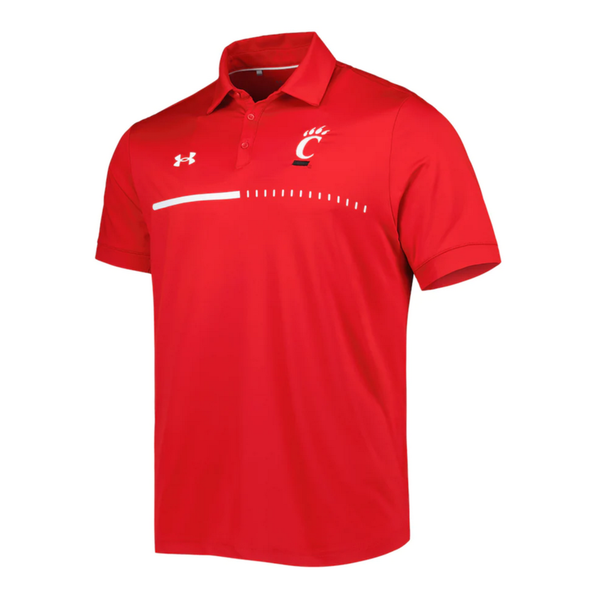 Cincinnati Bearcats Under Armour Red Title Polo