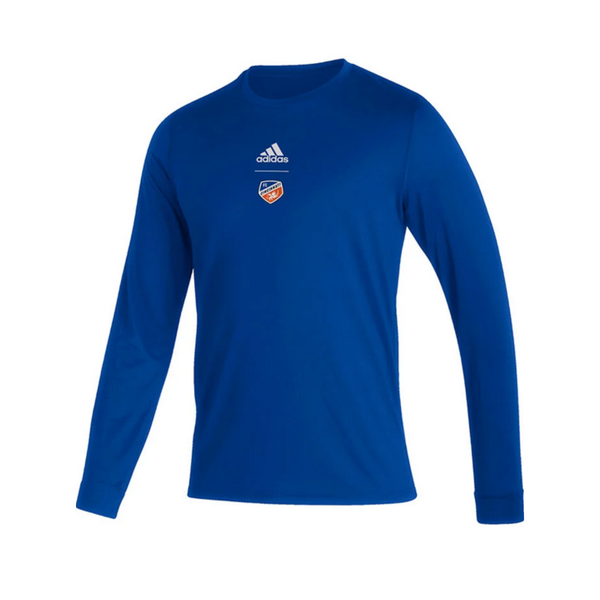 FC Cincinnati adidas Blue Creator Long Sleeve T-Shirt
