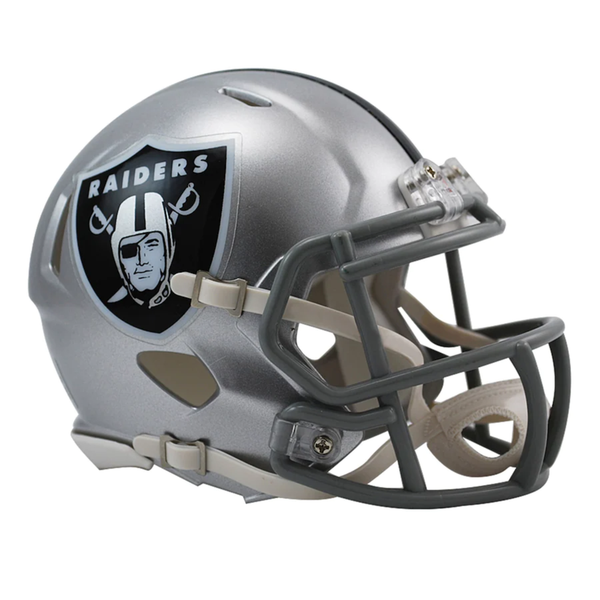 Las Vegas Raiders Riddell Revolution Speed Mini Football Helmet
