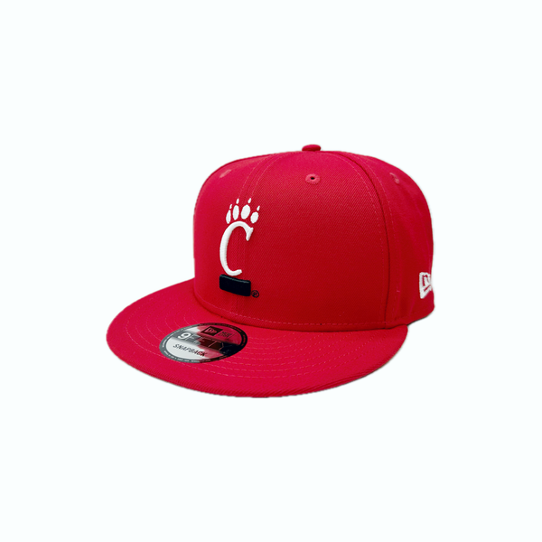 Cincinnati Bearcats New Era Throwback Red 9FIFTY Snapback Hat