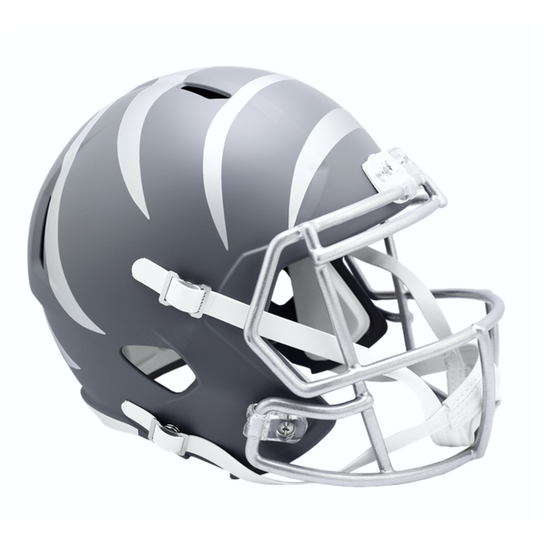 Cincinnati Bengals Riddell Speed Slate Alternate Full Size Replica Football Helmet