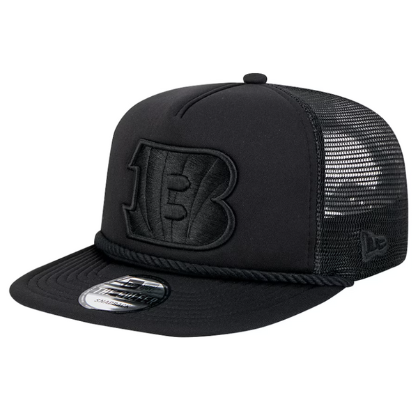 New Era Cincinnati Bengals Black Active Tone Golfer Snapback Hat