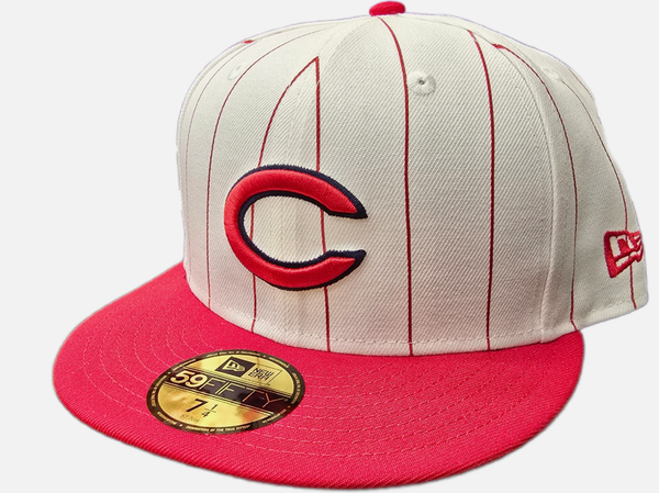 Cincinnati Reds New Era 1961 Pinstripe 59Fifty Fitted Hat