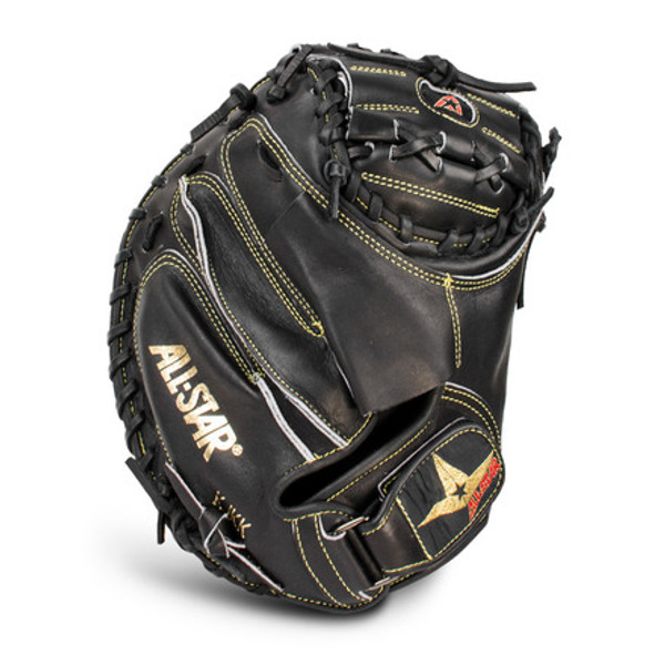 All-Star CM3000BK Pro Elite Solid Black 35" Catcher's Mitt