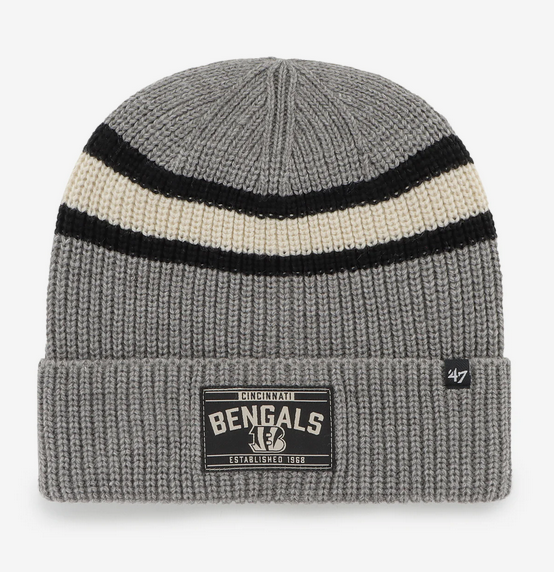 CINCINNATI BENGALS PENOBSCOT '47 CUFF KNIT