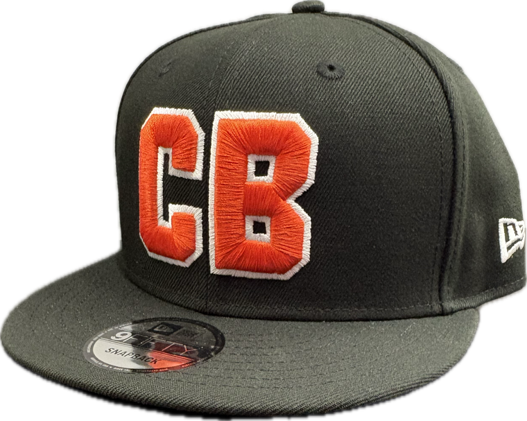 Cincinnati Bengals New Era 9Fifty Black "CB" Snapback Hat