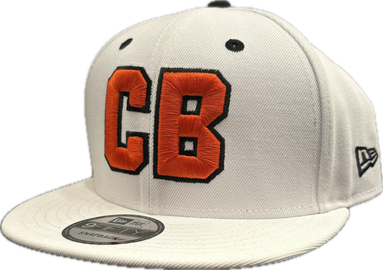 Cincinnati Bengals New Era 9Fifty White "CB" Snapback Hat